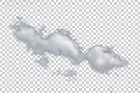 Transparent Clouds #4 Stock Photos