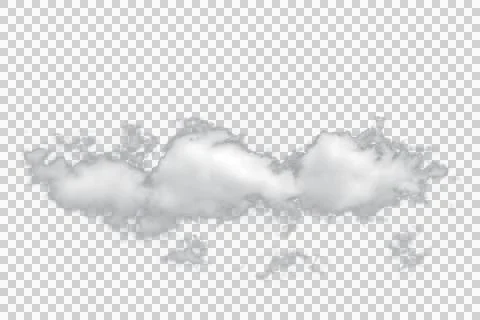 Transparent Clouds #6 Stock Photos