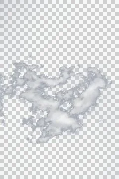 Transparent Clouds #9 Stock Photos