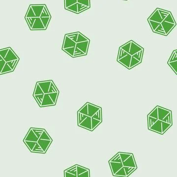 Transparent design glyph seamless pattern Stock Illustration