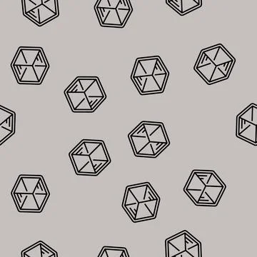 Transparent design line seamless pattern Stock Illustration