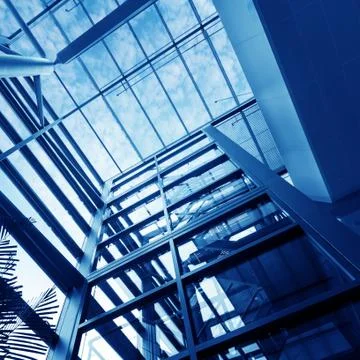 Transparent elevator Stock Photos