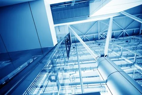 Transparent elevator Stock Photos