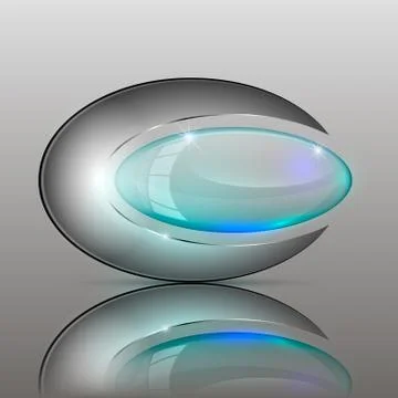 Transparent empty logo Stock Illustration