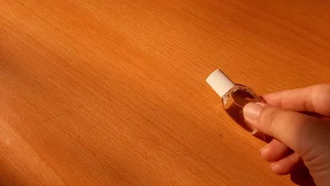 Transparent eye drops bottle packaging Stock Footage 284441689