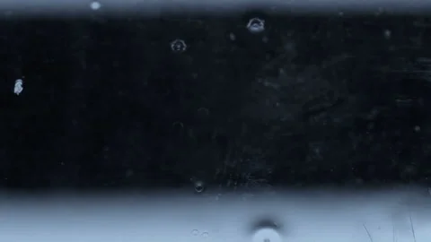 Transparent frosty pattern on a black background Stock Footage 88449510