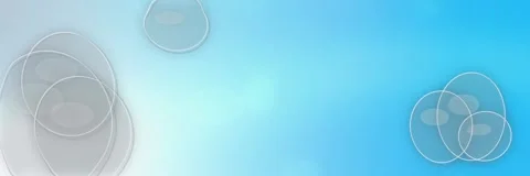 Transparent glass bubbles over a pale blue, cyan and white gradient, website Stock Footage 340156528