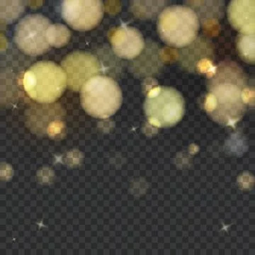 Transparent glitter template Stock Illustration