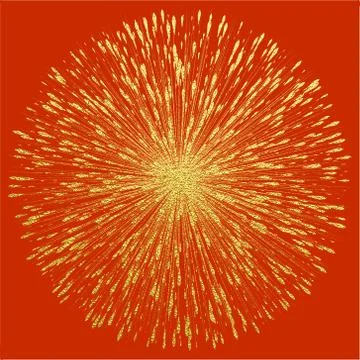 Transparent glow light effect. Star burst with sparkles. Stockillustratie