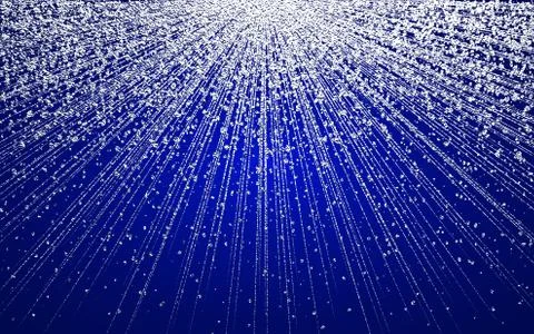 Transparent glow light effect. Star burst with sparkles. Illustrazione stock