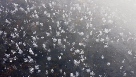 Transparent ice on the lake. 스톡 동영상 101007447