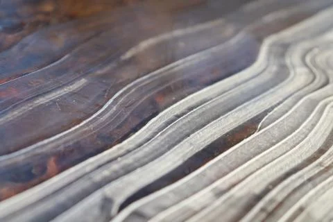 Transparent Ice Lines Pattern Surface Background Texture. Wavy Drawings of Ic Foto stock