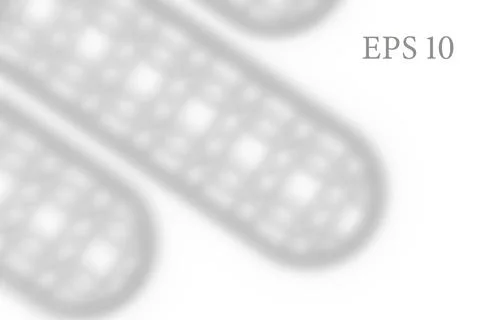 Transparent islamic window shadow. Abstract Arabesque shadow Stock Illustration