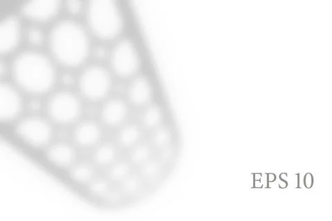 Transparent islamic window shadow. Abstract Arabesque shadow Stock Illustration