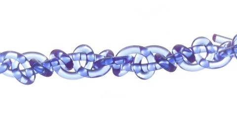 Transparent knot Stock Photos