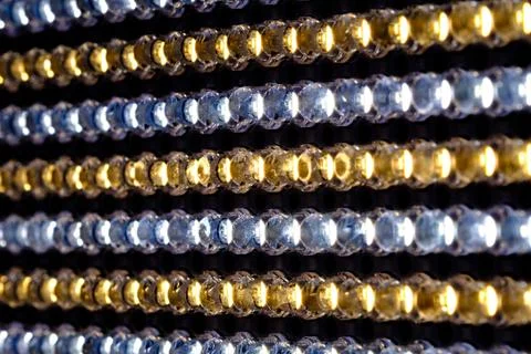 Transparent LED panel with light Stock Photos