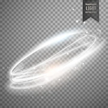 Transparent light effect vector Stock Illustration