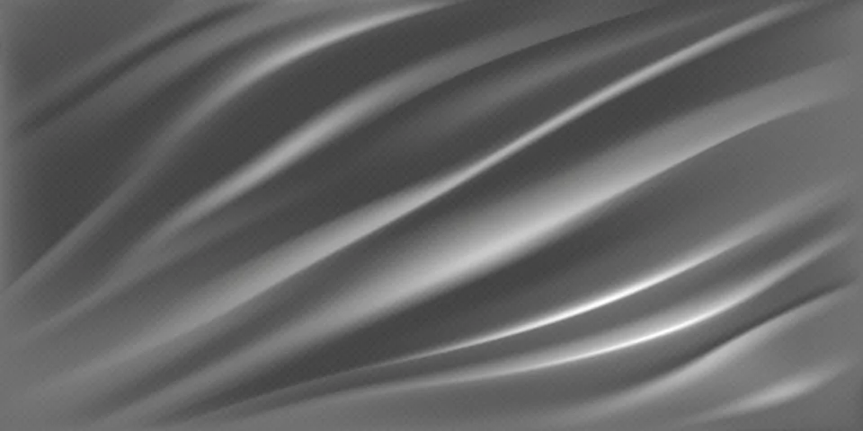 Transparent Light Polyethylene Plastic Warp. Eps10 Vector. Illustrazione stock