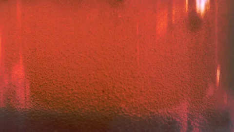 Transparent liquid with air bubbles Video stock 98066538