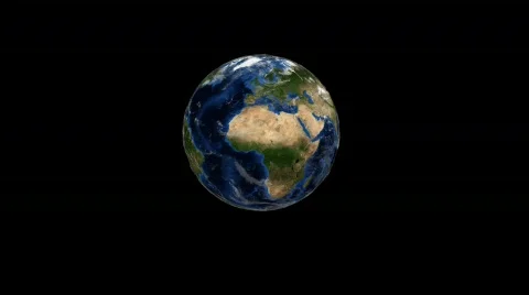 Transparent Looping Earth Stock Footage 570257