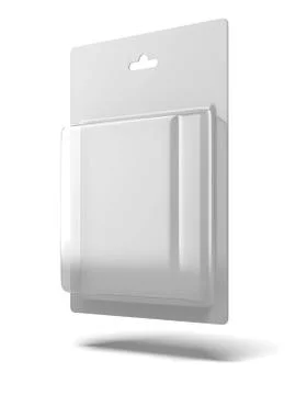 Transparent  Package Illustrazione stock