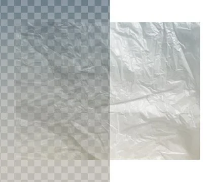 Transparent Plastic Cellophane Vector Texture Stock Illustration