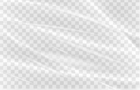 Transparent plastic warp Stock Illustration