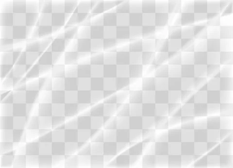 Transparent plastic wrap texture Stock Illustration