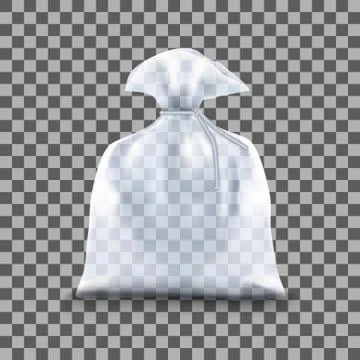 Transparent Polyethylene Package Stock Illustration