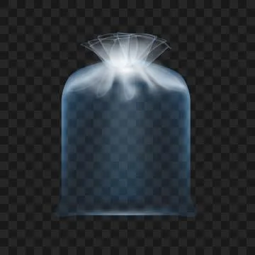 Transparent Polyethylene Package Stock Illustration