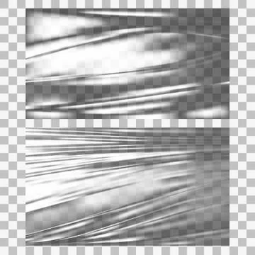 Transparent Polyethylene Plastic Warp イラスト素材