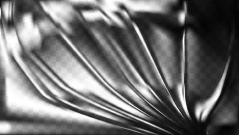 Transparent Polyethylene Plastic Warp Illustrazione stock