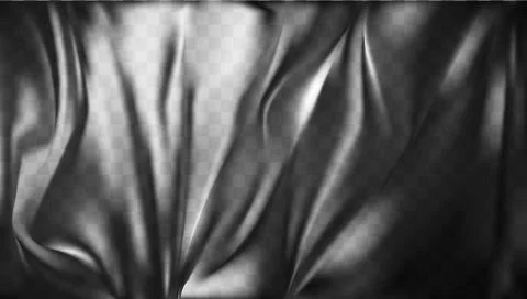 Transparent Polyethylene Plastic Warp Ilustração Stock