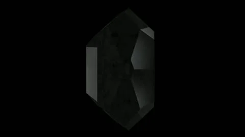 Transparent prism rotating 02 - Loop Stock Footage 12342080