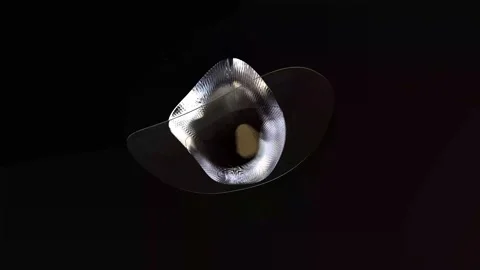 Transparent rotating surfaces background for the site, relaxation video intro Video stock 248669522