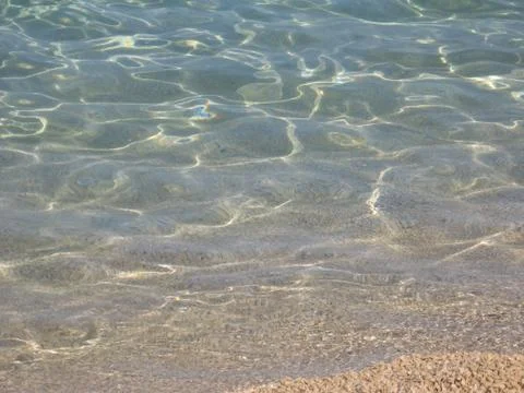 Transparent sea Foto stock