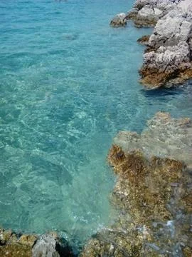 Transparent sea Stock Photos