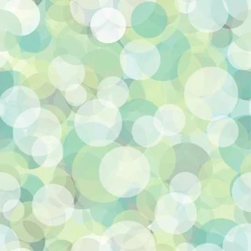 Transparent seamless pattern. Pastel spots. Spring design. Stock Illustration