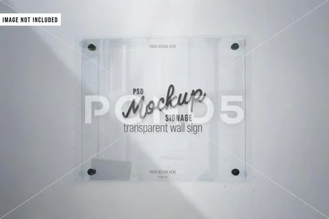 Transparent Sign ~ PSD Photoshop Template #248990900 | Pond5