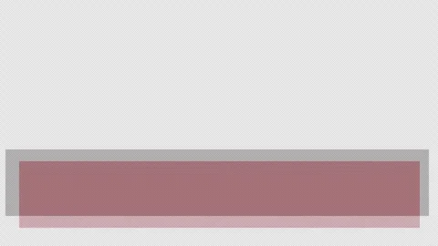 Transparent simple elegant lower third animation for title in 4K alpha channel. Stock Footage 248197470