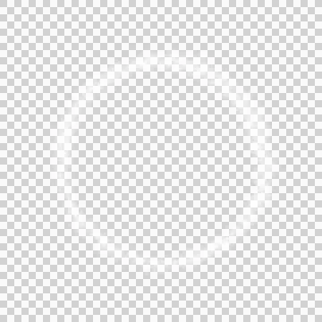 Transparent smoke circle frame, round smog or cloud, steam border, isolated. Stock Illustration