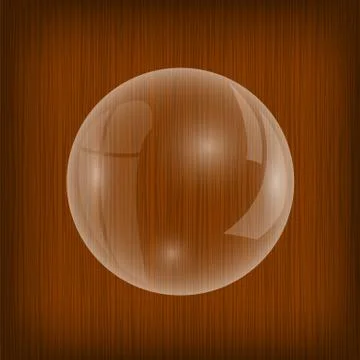 Transparent Soap  Water Bubble Stock Illustration