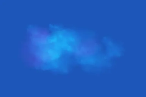 Transparent special effect stands out with fog or smoke. White cloud vector. Stock Illustration