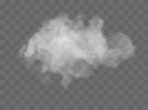Transparent special effect stands out with fog or smok 스톡 일러스트