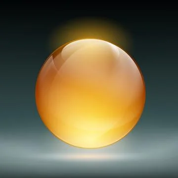 Transparent sphere vector Stock-Illustration