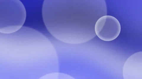 Transparent Spheres on Blue Gradient Background. Stock Footage 329290888