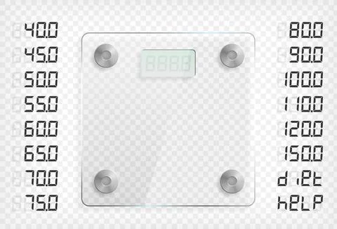Transparent square glass plate with reflection and shadow Stock Illustration