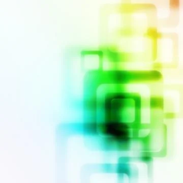 Transparent squares Stock Illustration