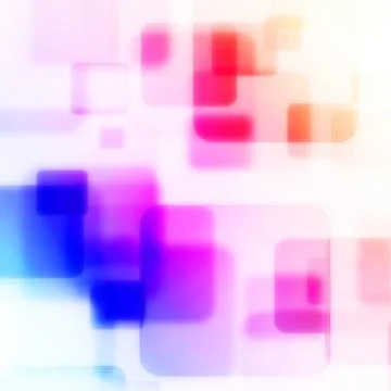 Transparent squares Stock Photos