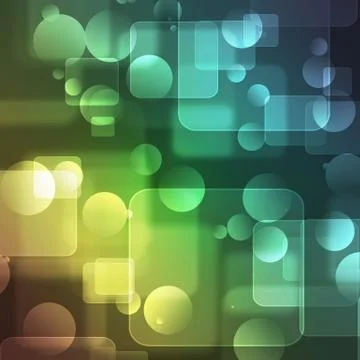 Transparent squares Stock Photos